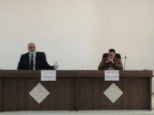 زيارة ميدانية للسيد مدير الجامعة إلى كلية الآداب واللغات والفنون