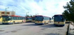 عملية التكفل بنقل الطلبة من خارج الولاية