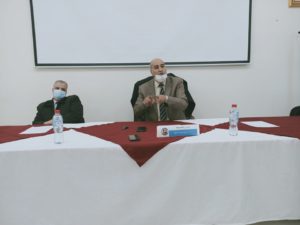 إجتماع السيد مدير الجامعة برؤساء المكاتب الولائية المنظمات الطلابية المعتمدة