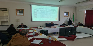 عقد اجتماع مجلس مديرية الجامعة تحت اشراف مدير الجامعة