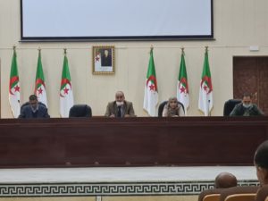 إجتماع بخصوص مديرية النشر الجامعي