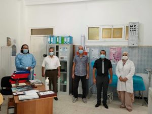 زيارة تفقدية للسيد مدير الجامعة لمختلف هياكل الجامعة والقطب