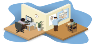 تقييم التدريس المدمج للسنة الجامعية 2021-2022 الموجه للأساتذة والطلبة